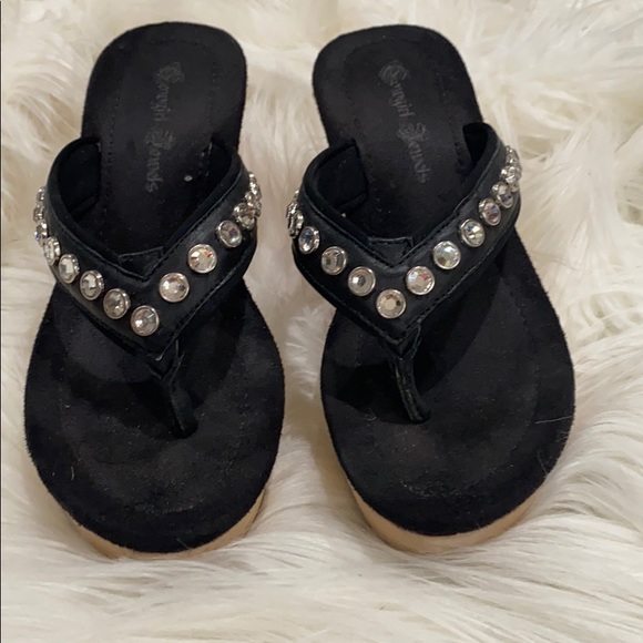 *Gorgeous* Cowgirl Jewels Swarovski crystal wedge - Picture 2 of 6